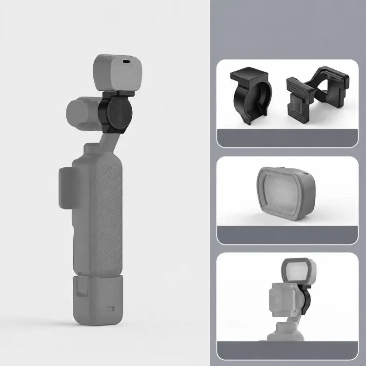 For DJI Osmo Pocket 3 NEEWER Fill Light Magnetic Holder Action Camera Portable Light, Type