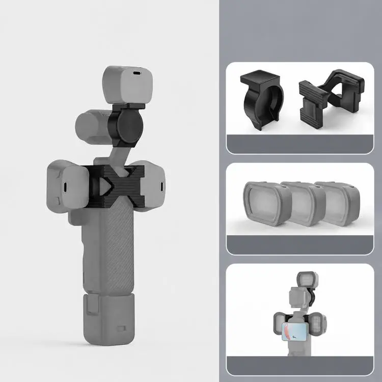 For DJI Osmo Pocket 3 NEEWER Fill Light Magnetic Holder Action Camera Portable Light, Type