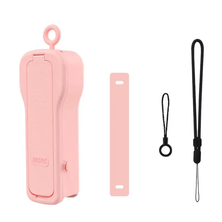 For DJI Osmo Pocket 4 / 3 BRDRC Integrated Lens Screen Protector(Pink)