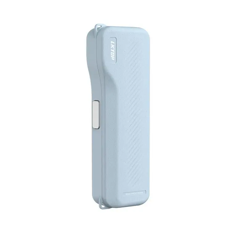 For DJI Osmo Pocket 4/3 LKTOP Hard Carrying Case Protective Storage Box with Wrist Strap Long Blue