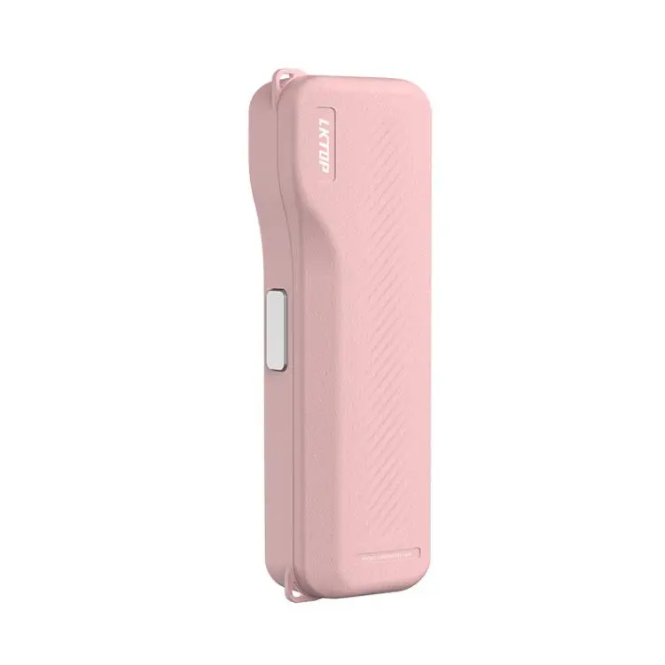 For DJI Osmo Pocket 4/3 LKTOP Hard Carrying Case Protective Storage Box with Wrist Strap Long Pink
