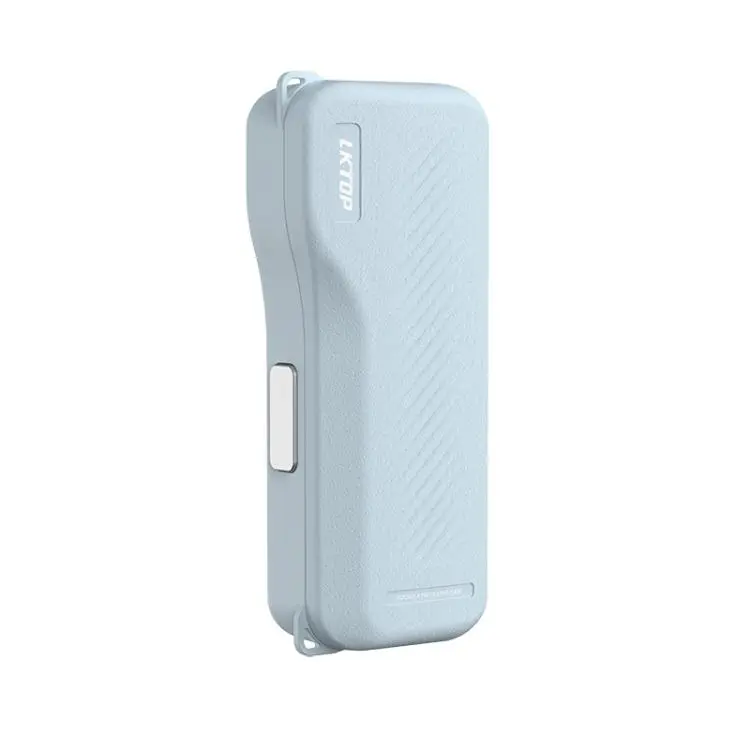 For DJI Osmo Pocket 4/3 LKTOP Hard Carrying Case Protective Storage Box with Wrist Strap Short Blue