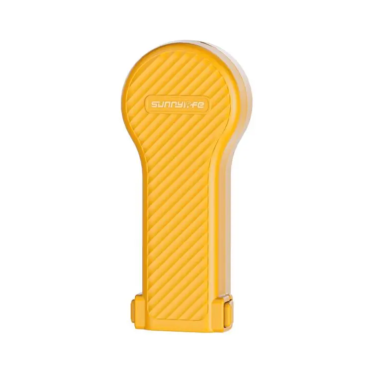 For DJI Osmo Pocket 4 / 3 Sunnylife Bulb-Shaped Shock-proof Protective Cover with Filter Box(Pumpkin Yellow)