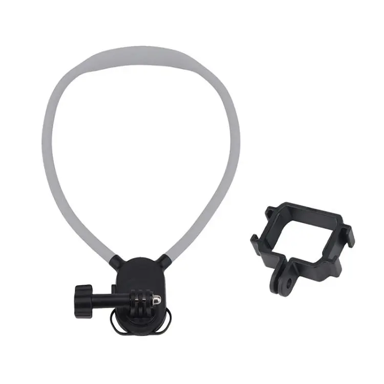 For DJI Osmo Pocket 4P / 4 / 3 Lazy Neck Bracket POV View Mount(Neck Mount Strap Set)