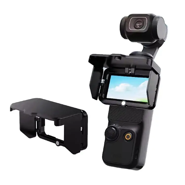 For DJI Osmo Pocket 4P / 4 / 3 Screen Sun Hood Guard Foldable Screen Monitor Cover Protector