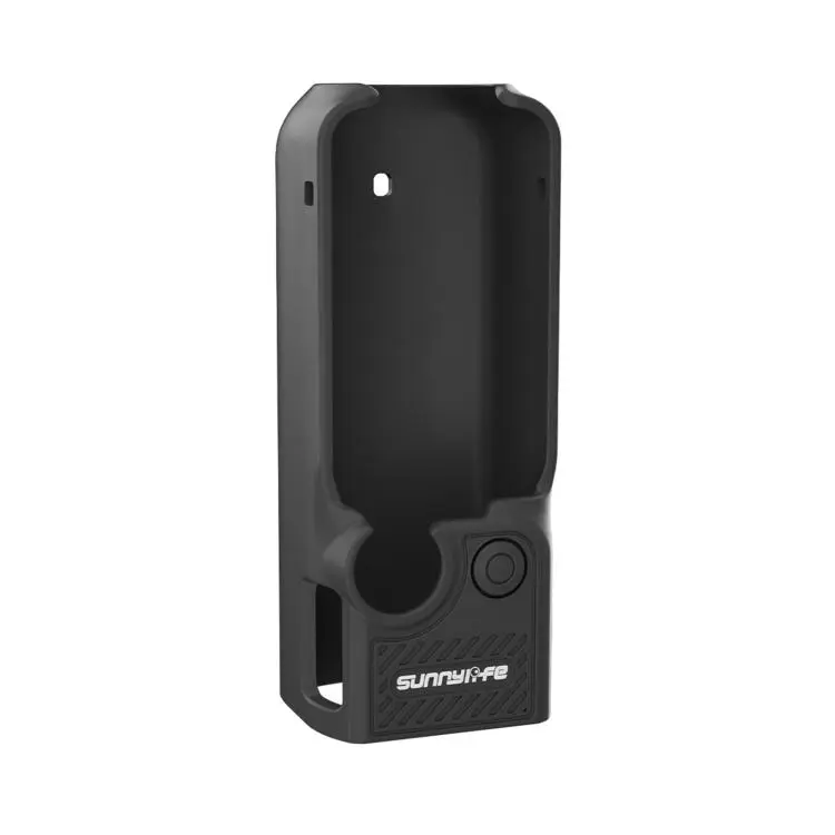 For DJI Osmo Pocket 4P / 4 / 3 Sunnylife TPU Soft Protective Cover Action Camera Cover(Black)