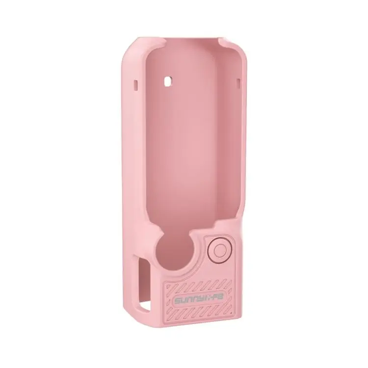 For DJI Osmo Pocket 4P / 4 / 3 Sunnylife TPU Soft Protective Cover Action Camera Cover(Pink)