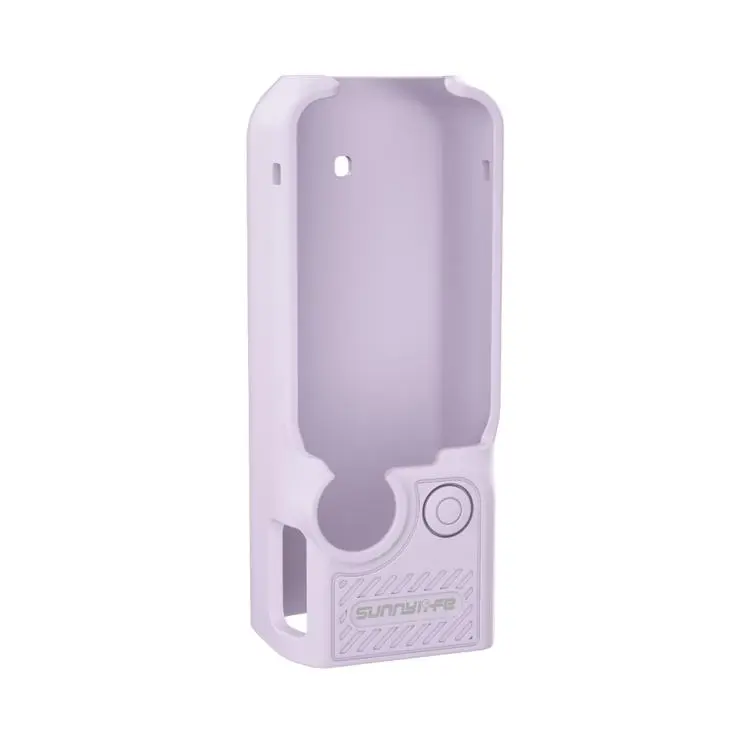 For DJI Osmo Pocket 4P / 4 / 3 Sunnylife TPU Soft Protective Cover Action Camera Cover(Purple)