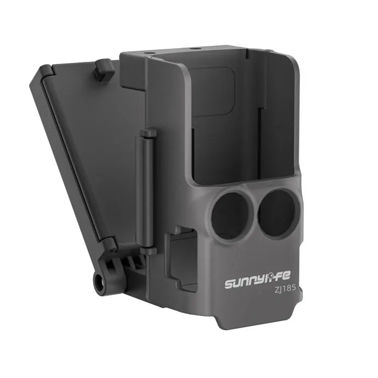 For DJI Osmo Pocket 4P / 4 Sunnylife Handheld Magnetic Mount with Filter Box Tabletop Base Bracket Angles Adjustable Holder (Black)