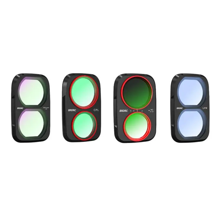 For DJI Osmo Pocket 4P BRDRC Filter Lens Protection Accessory, Specifications