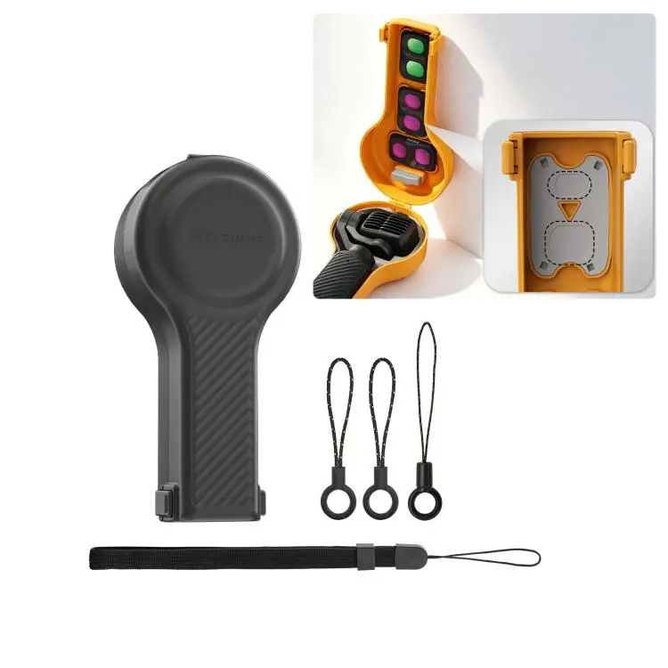 For DJI Osmo Pocket 4P Sunnylife Bulb-Shaped Gimbal Camera Protective Cover Storage Box with Lanyard, Model