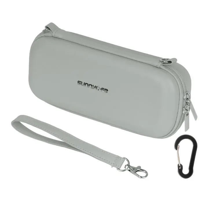 For DJI Osmo Pocket 4P Sunnylife Colorful Protective Organizer Standard Combo Bag(Grey)