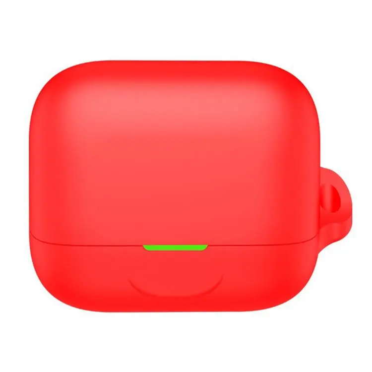 For EarFun Air Pro 4+ Solid Color Silicone Earphone Protective Cover(Red)