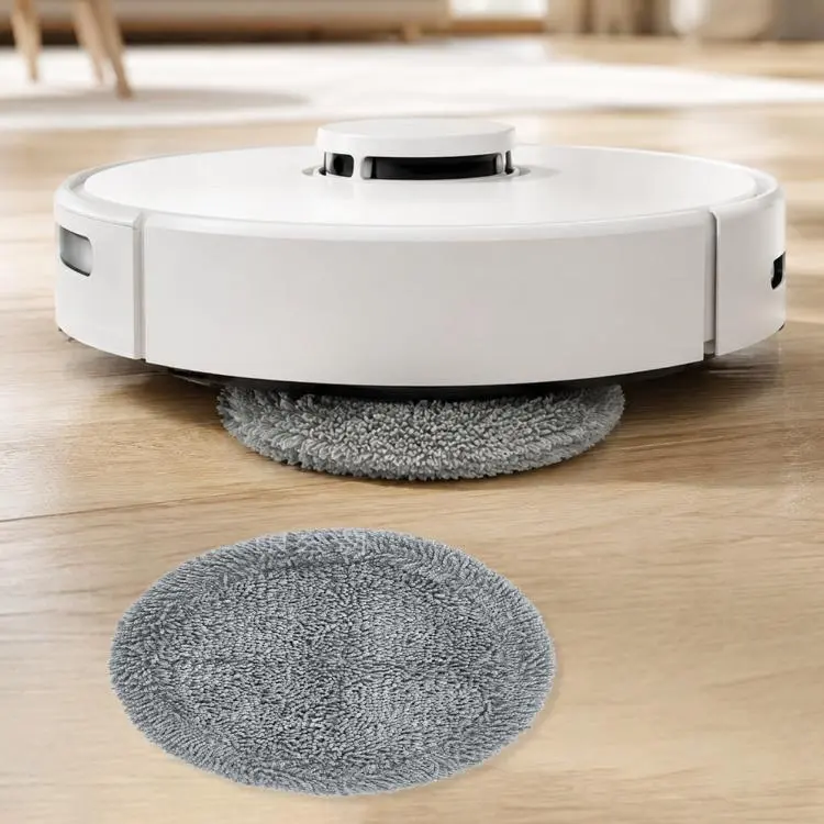 For Ecovacs DEEBOT X1 OMNI / X1 TURBO / X1S PRO Replacement Parts, Full-Fiber Gray Mop Pad