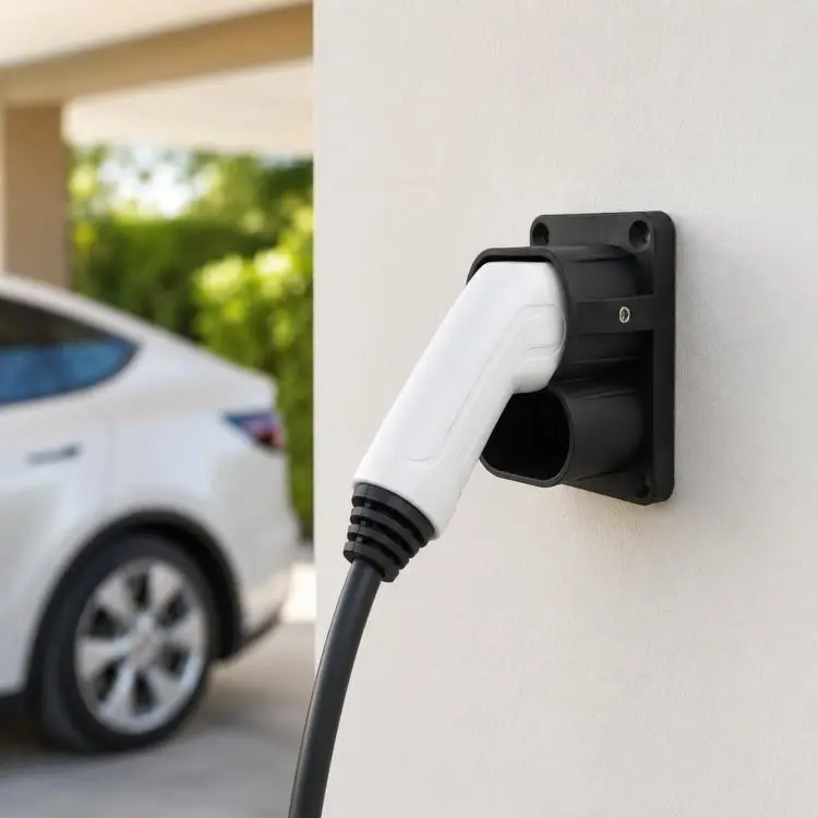 For EU CCS2 DC EV Charging Connector Bracket