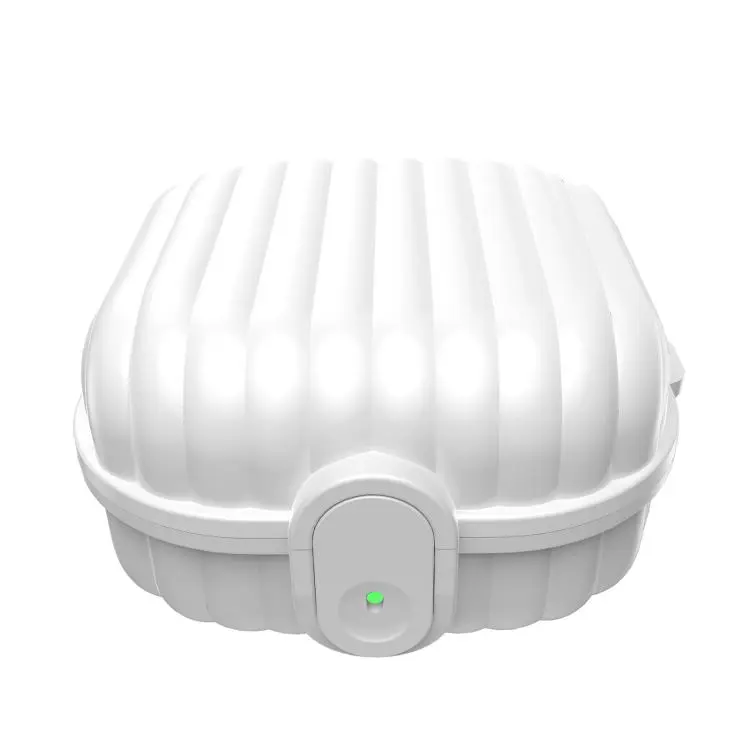 For Galaxy Buds Core 2025 Shell Look Earbuds Box Protective Case with Security Lock(White)