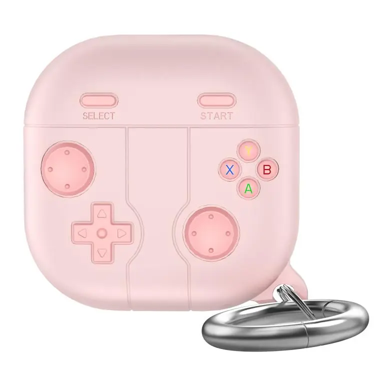 For Galaxy Buds Pro / Live / 2 / FE Ahastyle LC13 Silicone Protective Case(Pink)