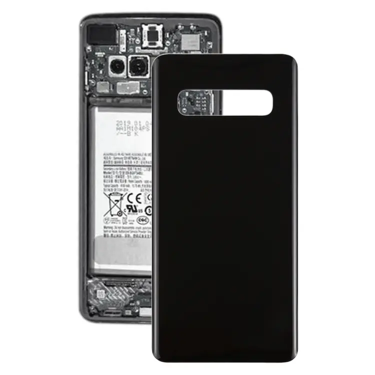 For Galaxy S10 Battery Back Cover (Black)