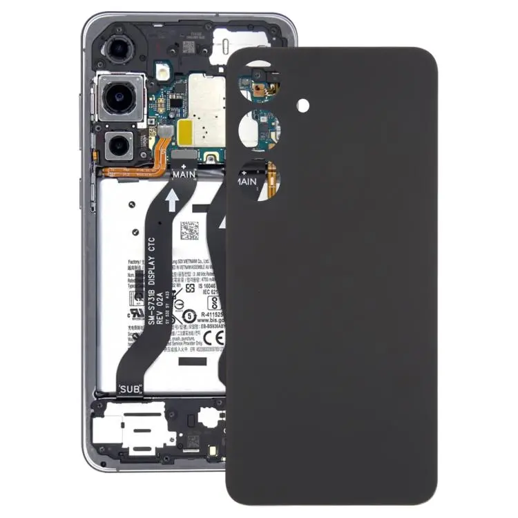 For Galaxy S25 FE SM-S731B OEM Battery Back Cover(Black)