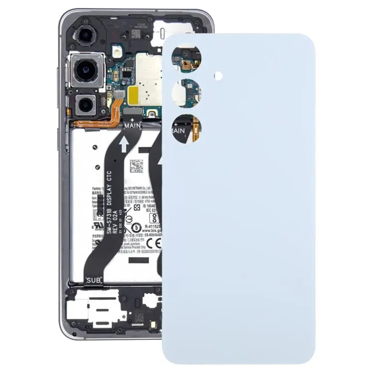 For Galaxy S25 FE SM-S731B OEM Battery Back Cover(Blue)