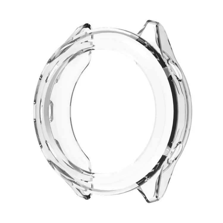 For Garmin Foreruuner 170 / 70 Candy Color Half Coverage Hollow TPU Watch Protective Case(Transparent)