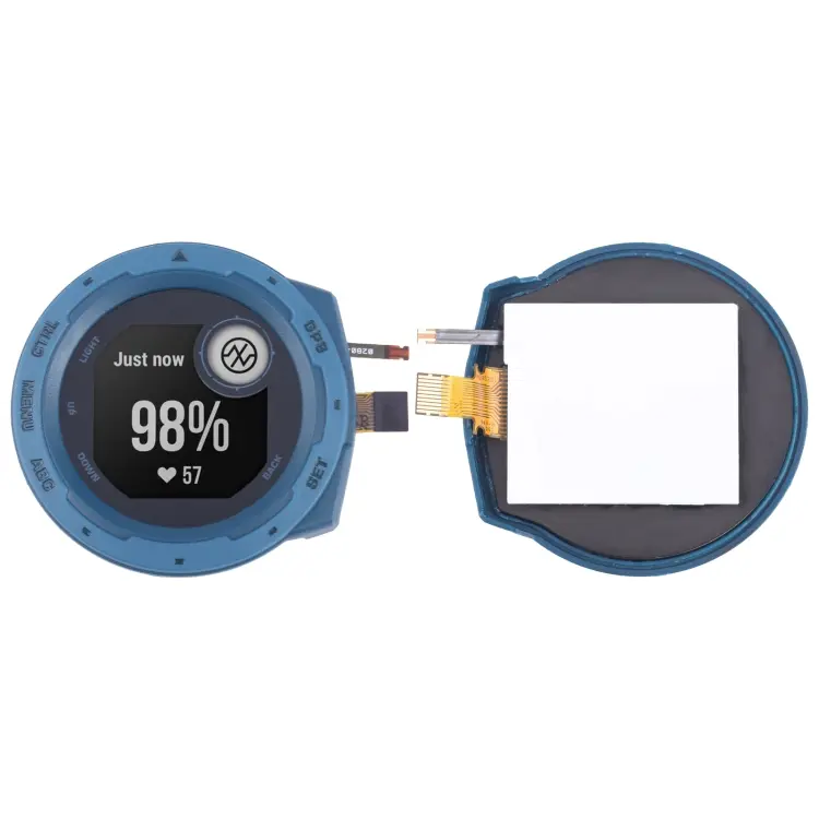 For Garmin Instinct Original LCD Screen with Digitizer Full Assembly(Blue)