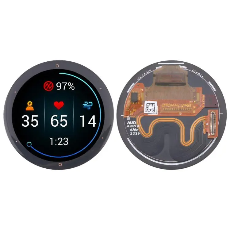 For Garmin Venu 2S Original LCD Screen with Digitizer Full Assembly (Gold)