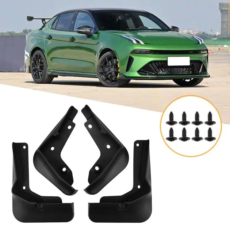 For Geely LYNK & CO 03 2026 4pcs/Set Car Wheel Splash Flaps Fender Guard