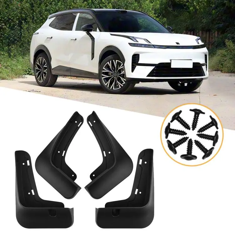 For Geely LYNK & CO 08 EM-P 2026 4pcs/Set Car Wheel Splash Flaps Fender Guard