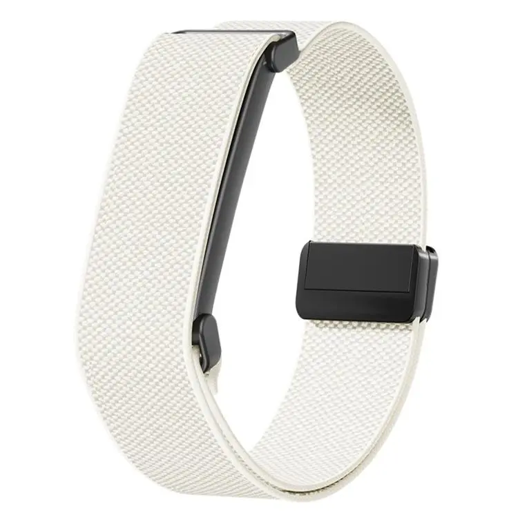 For Google Fitbit Air Magnetic Buckle Nylon Elastic Watch Band(Starlight)