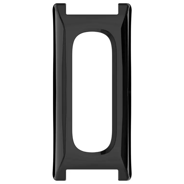 For Google Fitbit Air xDfind 12mm Hollow PC Half Coverage Watch Frame Protective Case(Black)