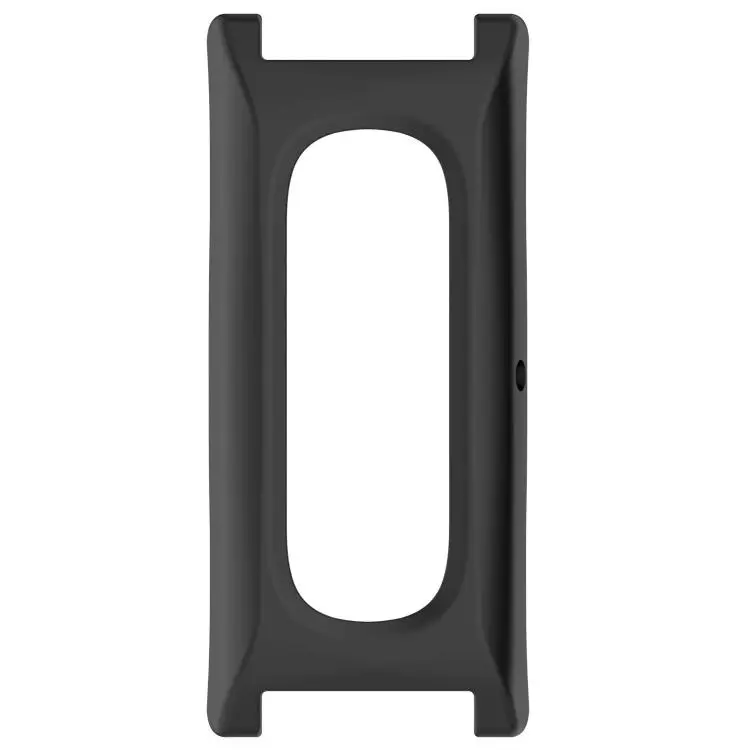 For Google Fitbit Air xDfind 12mm Hollow PC Half Coverage Watch Frame Protective Case(Matte Black)