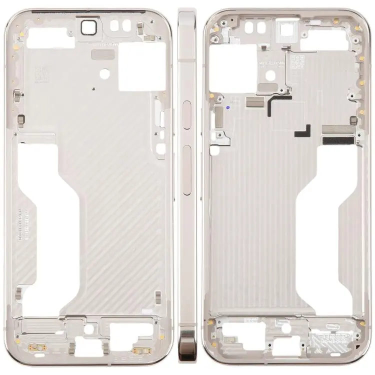 For Google Pixel 10 Pro Global Original Middle Frame Bezel Plate (Gold)