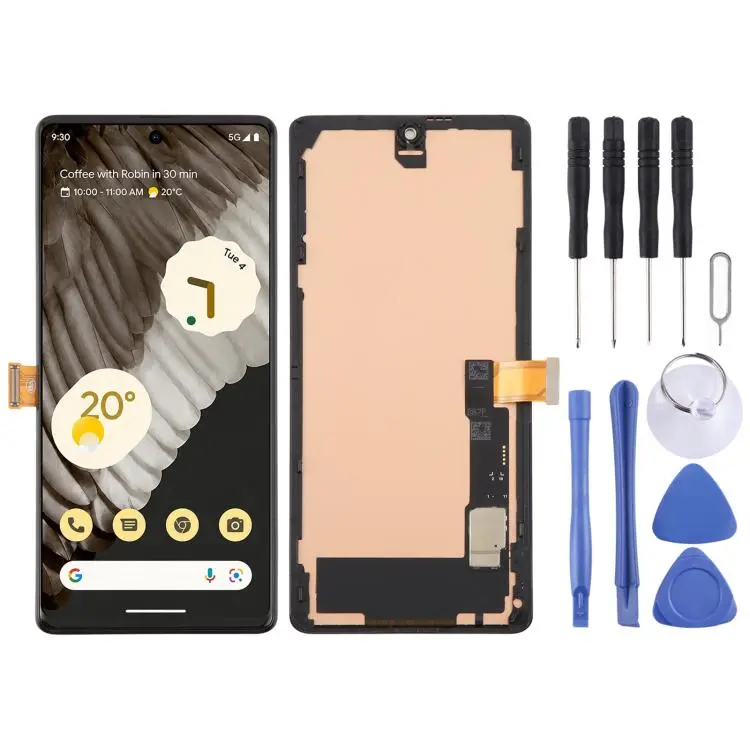 For Google Pixel 7 Pro TFT LCD Screen with Digitizer Full Assembly (Black)