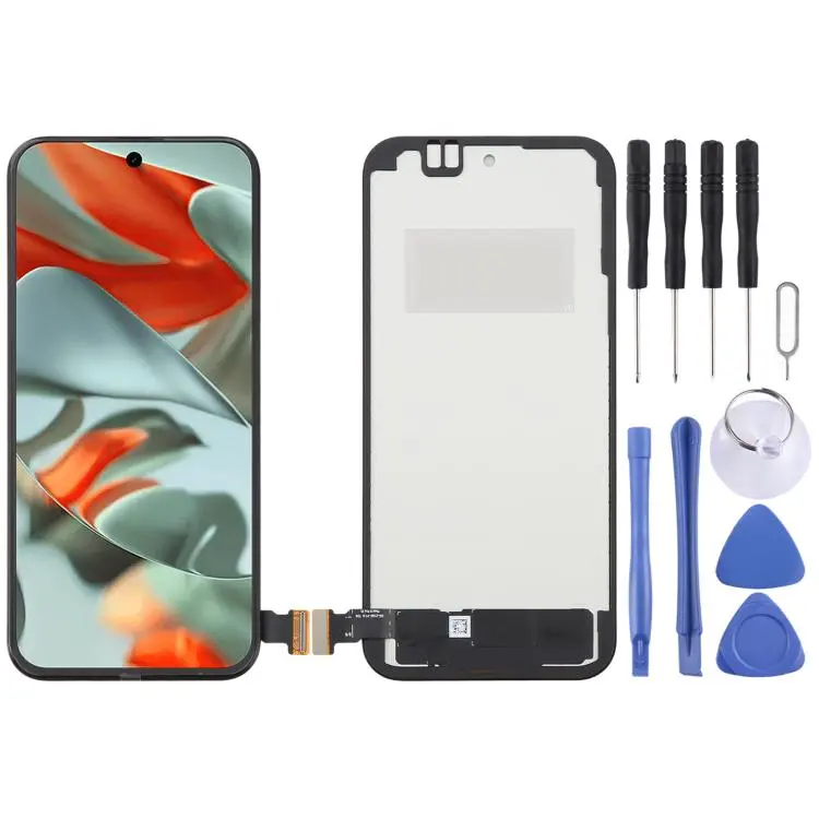 For Google Pixel 9 Pro XL TFT LCD Screen Digitizer Full Assembly with Frame