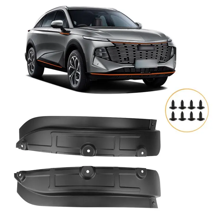For GreatWall Haval F7 2024 2pcs/Set Car Rear Wheel Splash Flaps Fender Guard