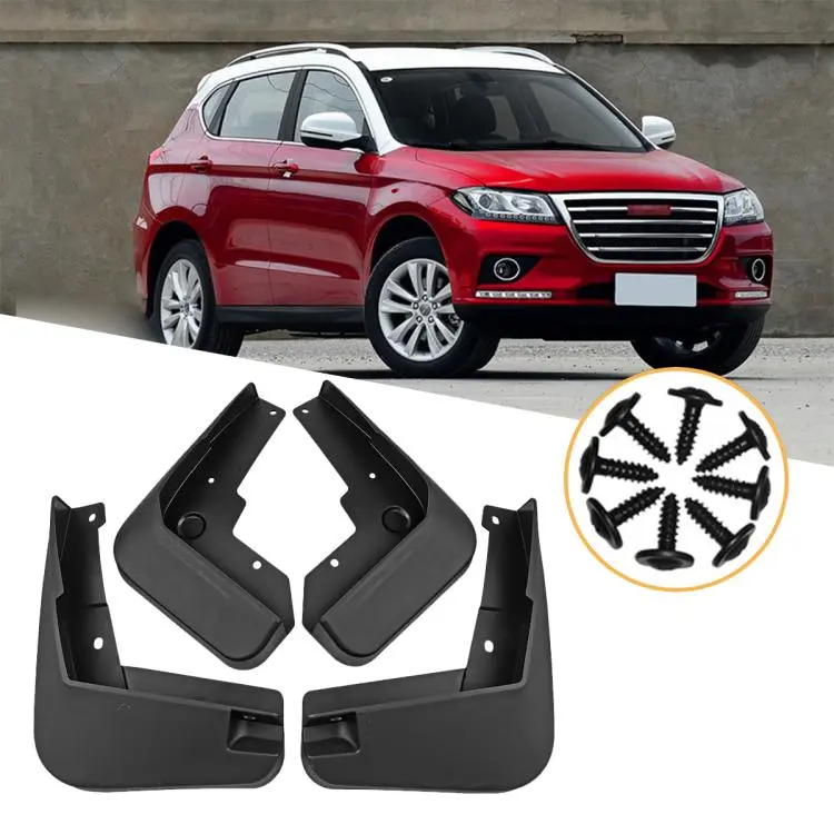 For GreatWall Haval H2 2014-2020 4pcs/Set Car Wheel Splash Flaps Fender Guard