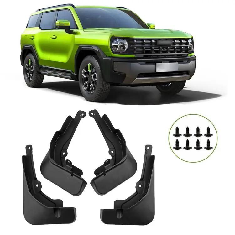 For GreatWall Haval H3 2024 4pcs/Set Car Wheel Splash Flaps Fender Guard