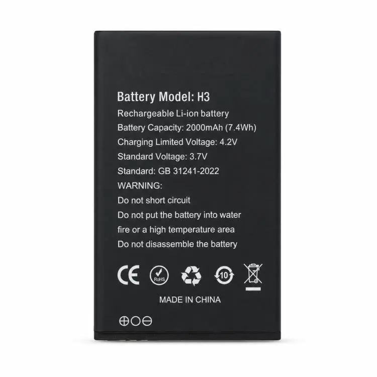 For HAMTOD H3 Li-ion Battery