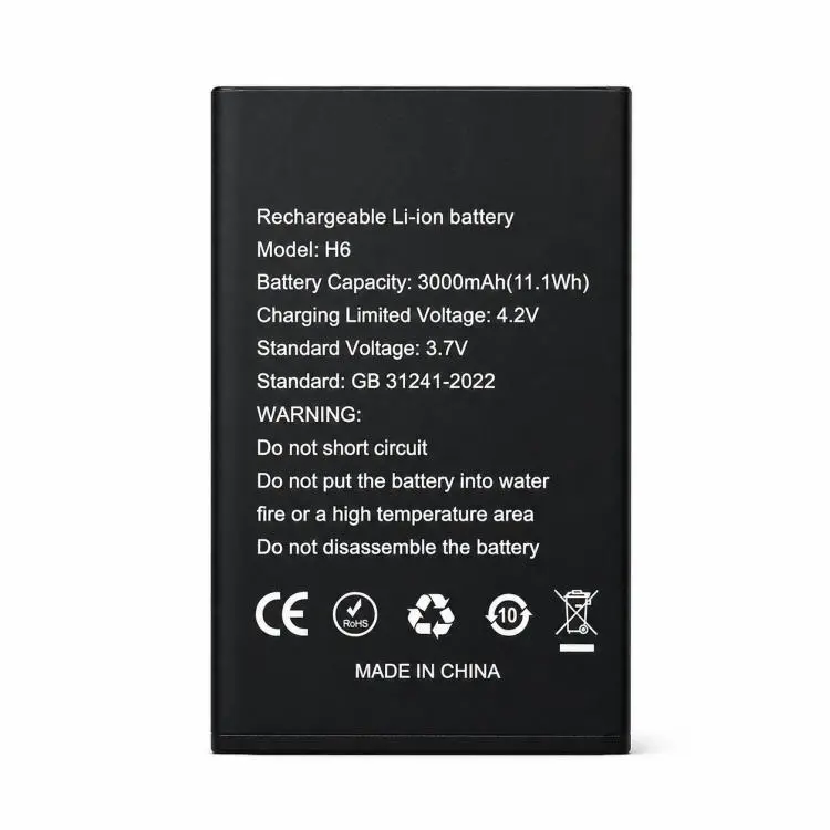 For HAMTOD H6 Li-ion Battery
