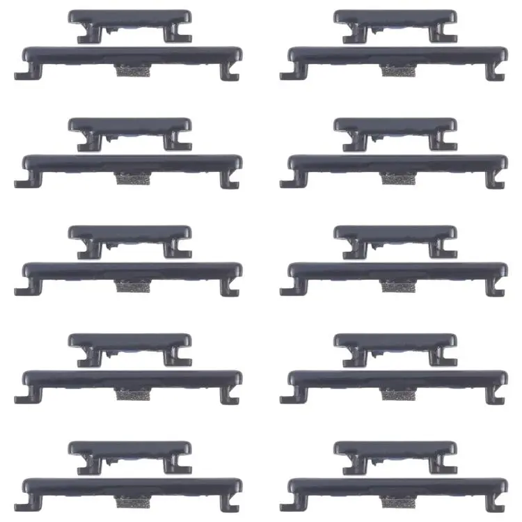 For Honor 100 10pairs Original Power Button and Volume Control Button (Black)
