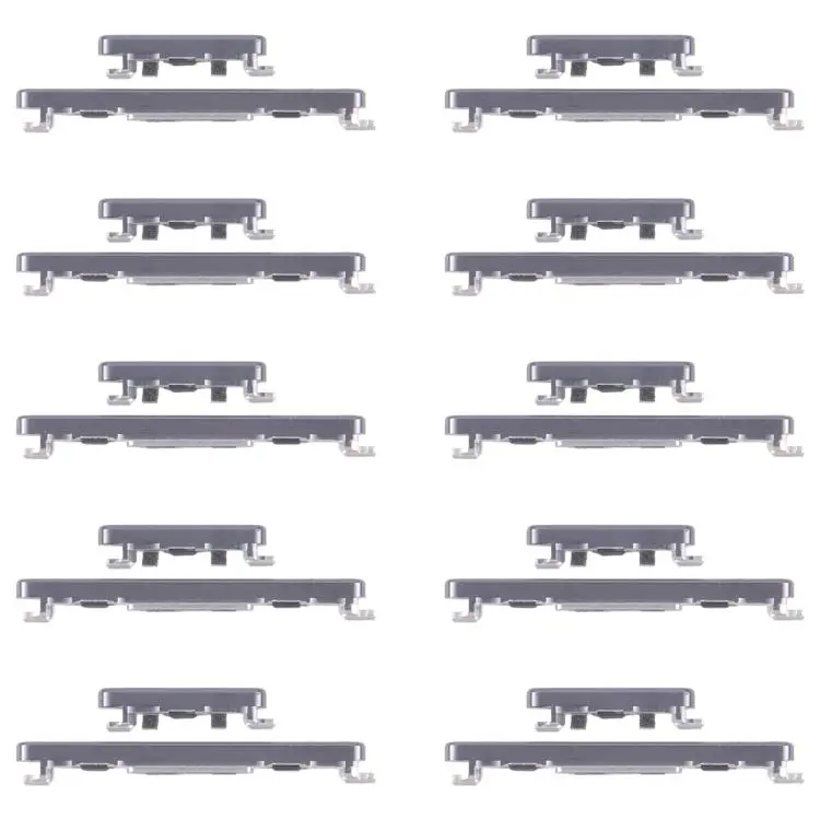 For Honor Magic6 Pro 10pairs Original Power Button and Volume Control Button (Black)