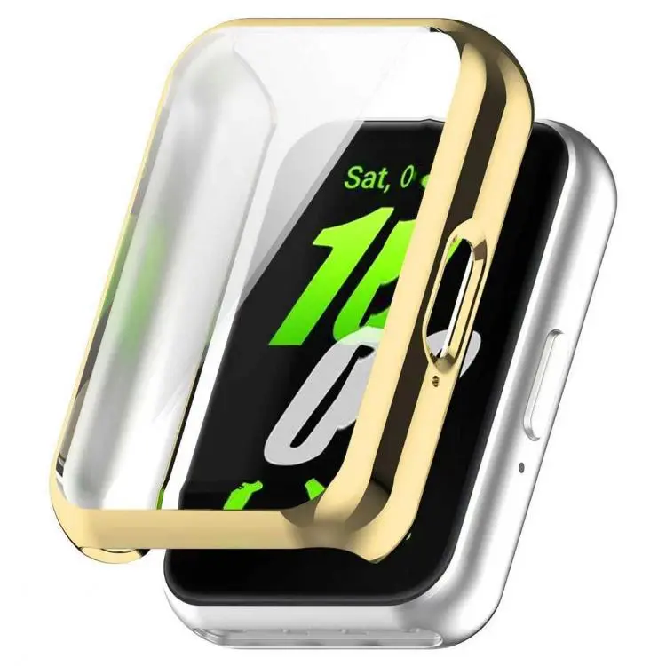 For Huawei Band 11 Pro / 11 Pro NFC xDfind Full-Coverage Electroplated TPU Watch Case(Gold)