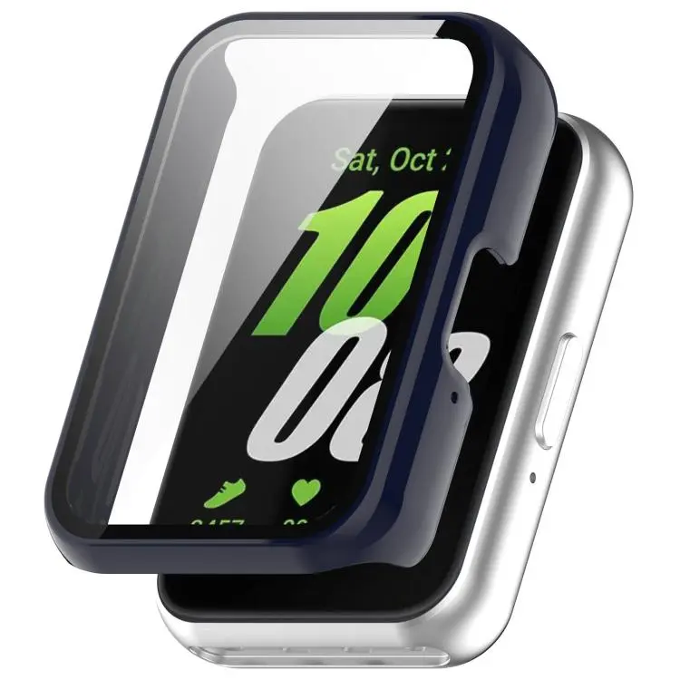 For Huawei Band 11 Pro / 11 Pro NFC xDfind Tempered Film Integrated PC Watch Protective Case(Midnight Blue)