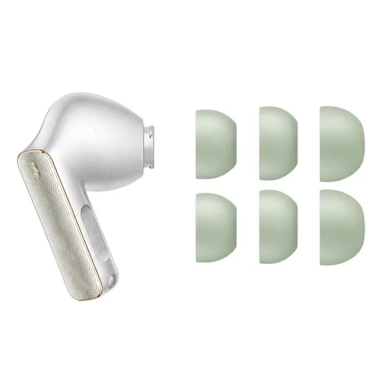 For HUAWEI FreeBuds Pro 5/4/3/2 XDcase 3 Pairs Replacement Memory Foam Ear Tips Kit, S/M/L Size(Green)