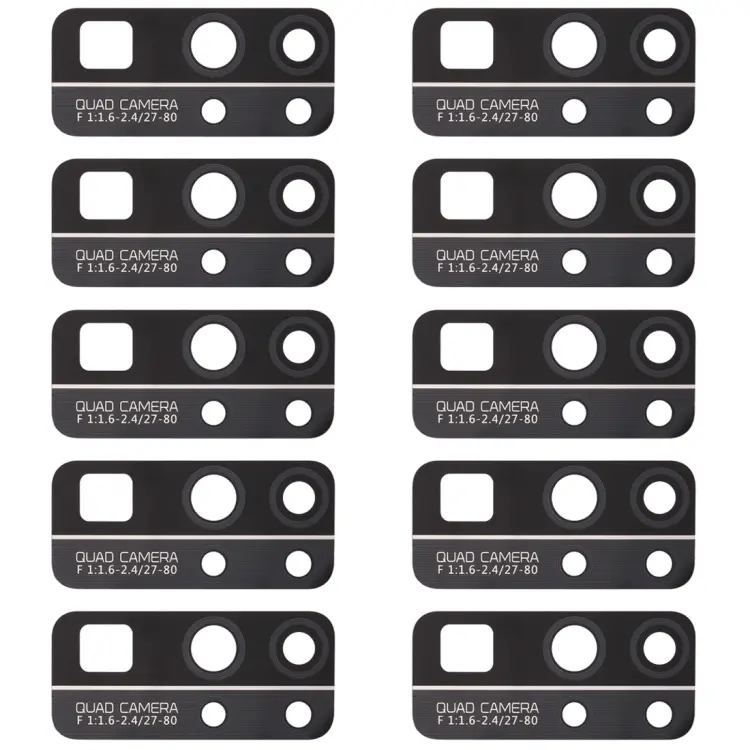 For Huawei Honor 30 10pcs Back Camera Lens