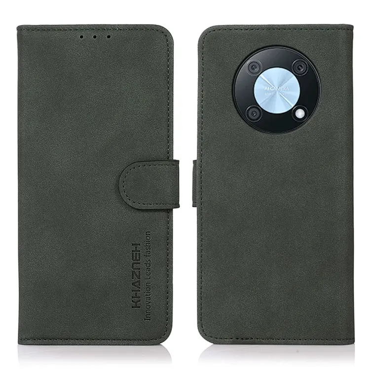 For Huawei nova Y90 / Enjoy 50 Pro KHAZNEH Matte Texture Leather Phone Case(Green)