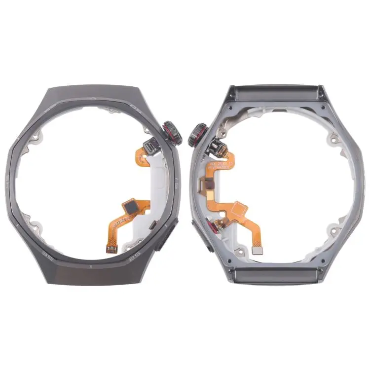 For Huawei Watch GT 6 Pro 46mm Original LCD Screen Frame Bezel Plate with Power Flex Cable and Scale Ring (Black)