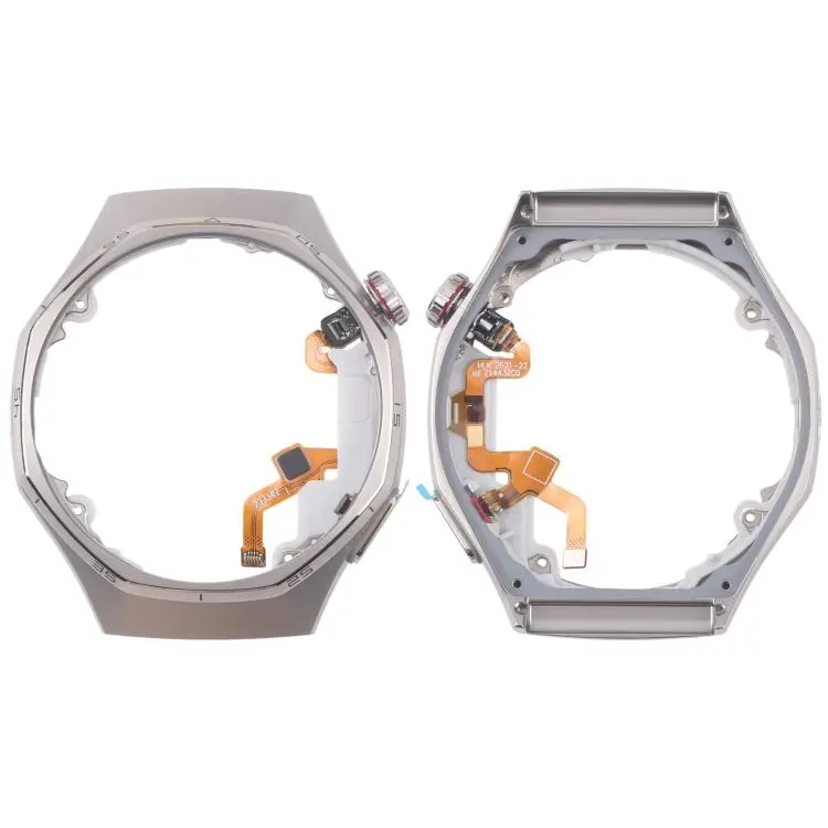 For Huawei Watch GT 6 Pro 46mm Original LCD Screen Frame Bezel Plate with Power Flex Cable and Scale Ring (Silver)