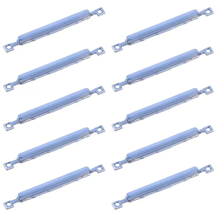 For Infinix Hot 40i X6528B 10 PCS/Pack OEM Volume Control Button (Blue)